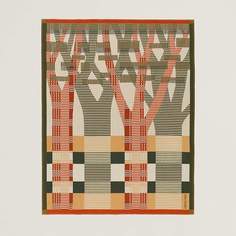 Arbre Tartan blanket Hermès Canada